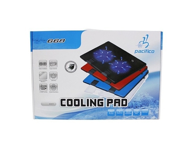 &u+ BASE COOLER PARA NOTEBOOK 668